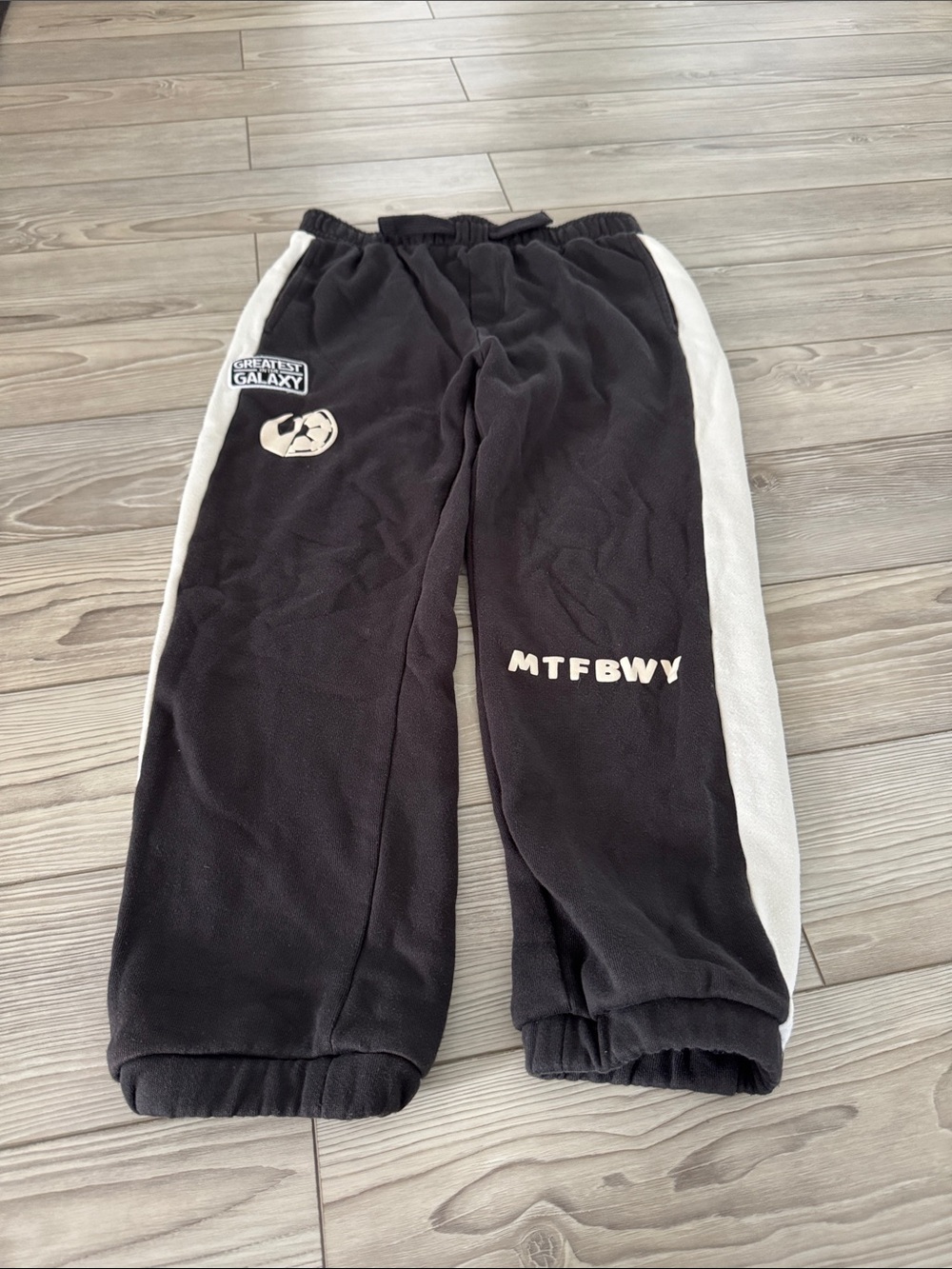 Star Wars Black & White Kids Fleece Joggers